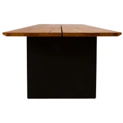 Spisebord & Kjøkkenbord-Matbord Teron 220x100x75 cm Eik/svart