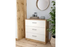 Entrekommode|Kommode-Matos Kommode Tre/Natur,Hvit