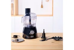 Black+Decker Produkter For Å Blande & Hakke|Kjøkkenutstyr-Matprosessor 600W Svart
