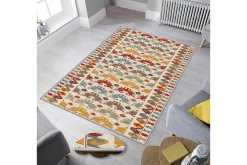 Orientalske Tepper-Matte (100x150) Homefesto 5 Flerfarget
