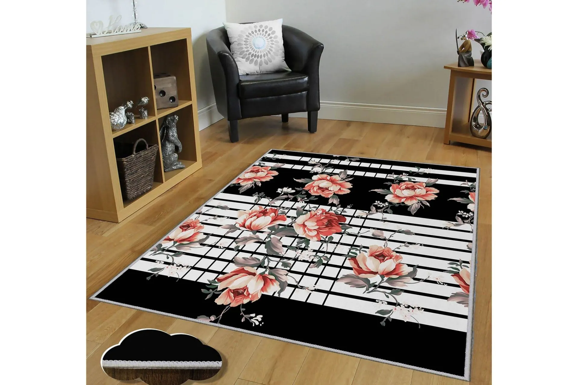 Orientalske Tepper-Matte (160x230) Homefesto 4 Flerfarget