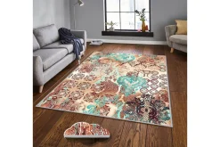 Orientalske Tepper-Matte (80 x 150) Homefesto 4 Flerfarget
