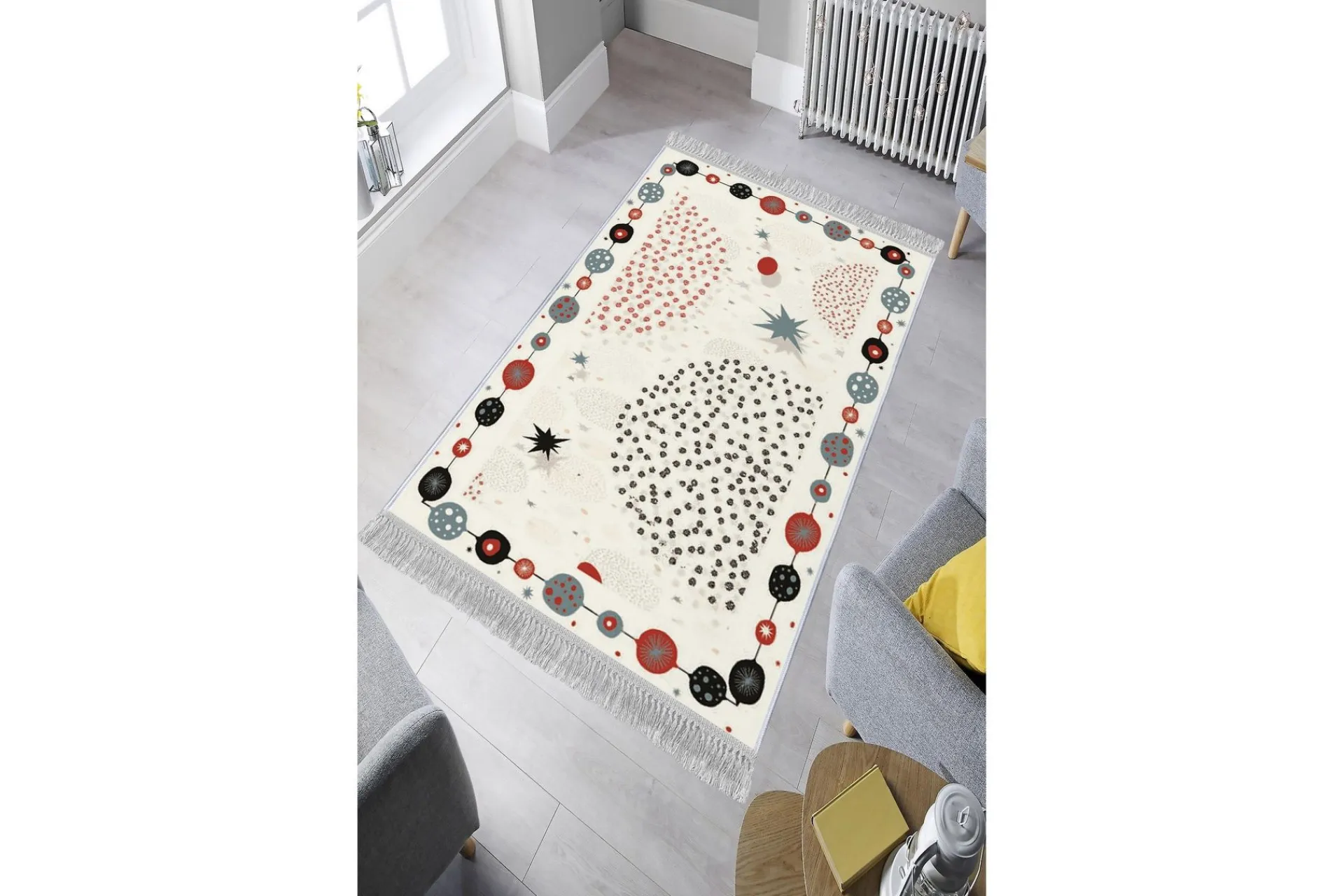 Orientalske Tepper-Matte (100 x 300) Homefesto - Bomull Flerfarget