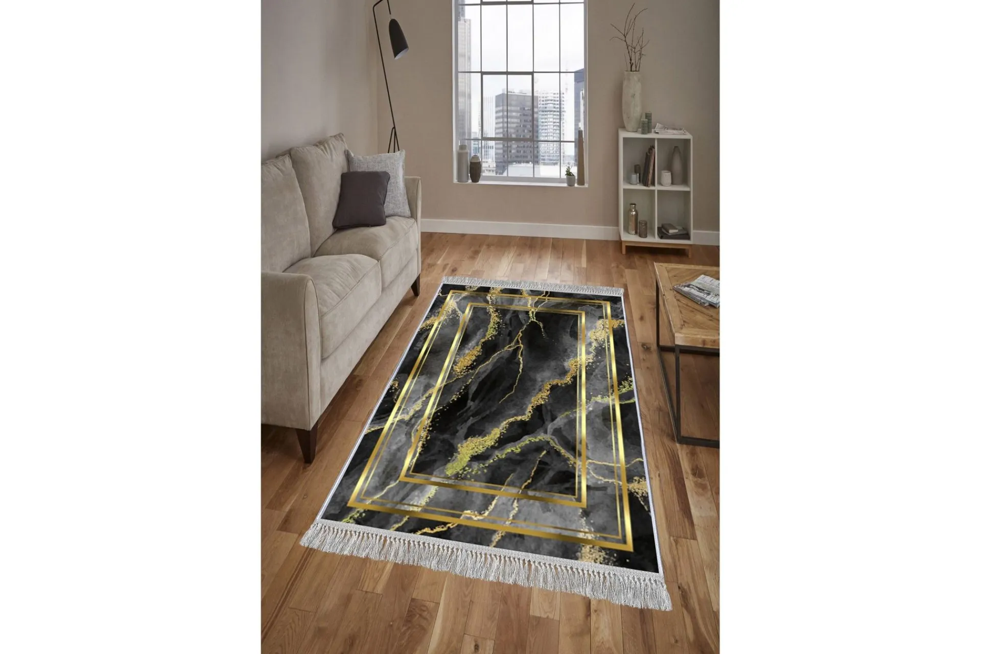 Orientalske Tepper-Matte (80x120) Homefesto - Cotton Flerfarget