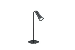 Trio Lighting Vinduslampe|Bordlampe-Maxi LED-Bordlampe Oppladbar Mattsvart Matt svart
