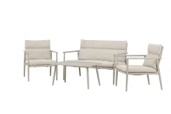 Venture Home Veranda & Terrasse|Loungesett-Mazzaro Sofagruppe Utendørs 4-seter Antracit