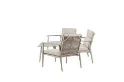 Venture Home Veranda & Terrasse|Loungesett-Mazzaro Sofagruppe Utendørs 4-seter Antracit