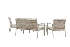 Venture Home Veranda & Terrasse|Loungesett-Mazzaro Sofagruppe Utendørs 4-seter Antracit