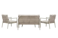 Venture Home Veranda & Terrasse|Loungesett-Mazzaro Sofagruppe Utendørs 4-seter Antracit
