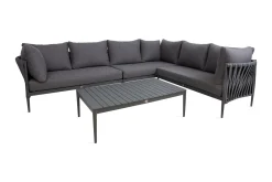 Veranda & Terrasse|Loungesett-Møbelsett Bremen 2-deler Grå Grey