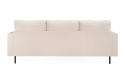 Scandi Days Sofa Med Sjeselong-Menard Compact 3-seters Venstrevendt L-formet Divansofa i Stoff Beige