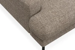 Scandi Days Menard Premium 5-seters høyrevendt L-formet dyp sjeselongsofa i chenille