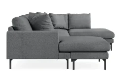 Scandi Days Menard 4-seters Høyrevendt Stor U-formet Dyp Sofa med Divan og Sjeselong i Stoff