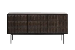 Sideboard & Skjenker-Merciat Sideboard 3 delar 160 cm Brun