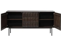 Sideboard & Skjenker-Merciat Sideboard 3 delar 160 cm Brun