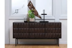 Sideboard & Skjenker-Merciat Sideboard 3 delar 160 cm Brun