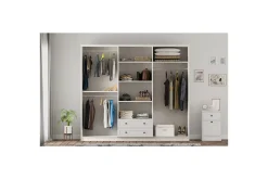 Meyra Garderobe 210x210 cm