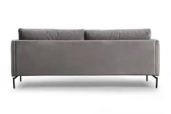 Velour Sofa & Fløyel Sofa-Mezonzo 3-seter Sofa Grey