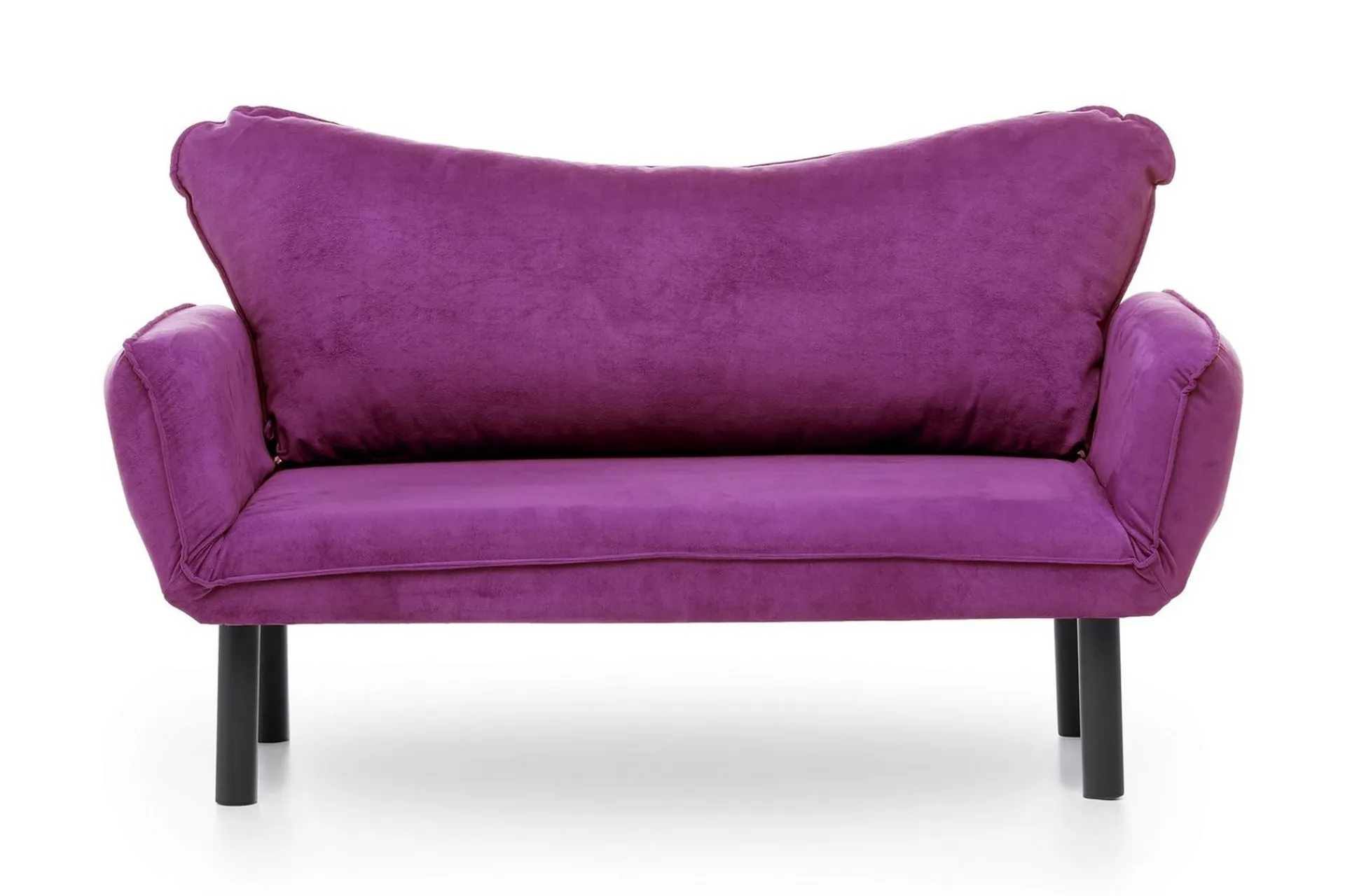 Velour Sofa & Fløyel Sofa-Mezonzo 2-seter Sovesofa Lilla