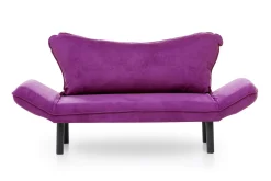 Velour Sofa & Fløyel Sofa-Mezonzo 2-seter Sovesofa Lilla