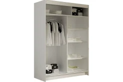 Garderober & Garderobesystem-Miami Garderobe 120x58x200 cm trøffel
