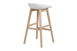 Barmøbler|Barstoler-Micco Barstol 47 cm Hvit