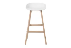 Barmøbler|Barstoler-Micco Barstol 47 cm Hvit