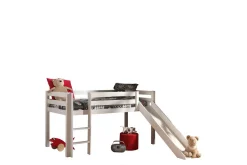 Middelseng med gardin Pino Birdy , , Med sklie, Birdy, 3