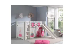 Middelseng med gardin Pino Princess , , Med sklie, Uten tunnel, 3
