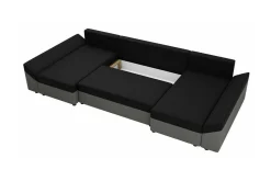 Sovesofaer-Midfeld 4-sits Hörnbäddsoffa Dark green Mørkegrønn
