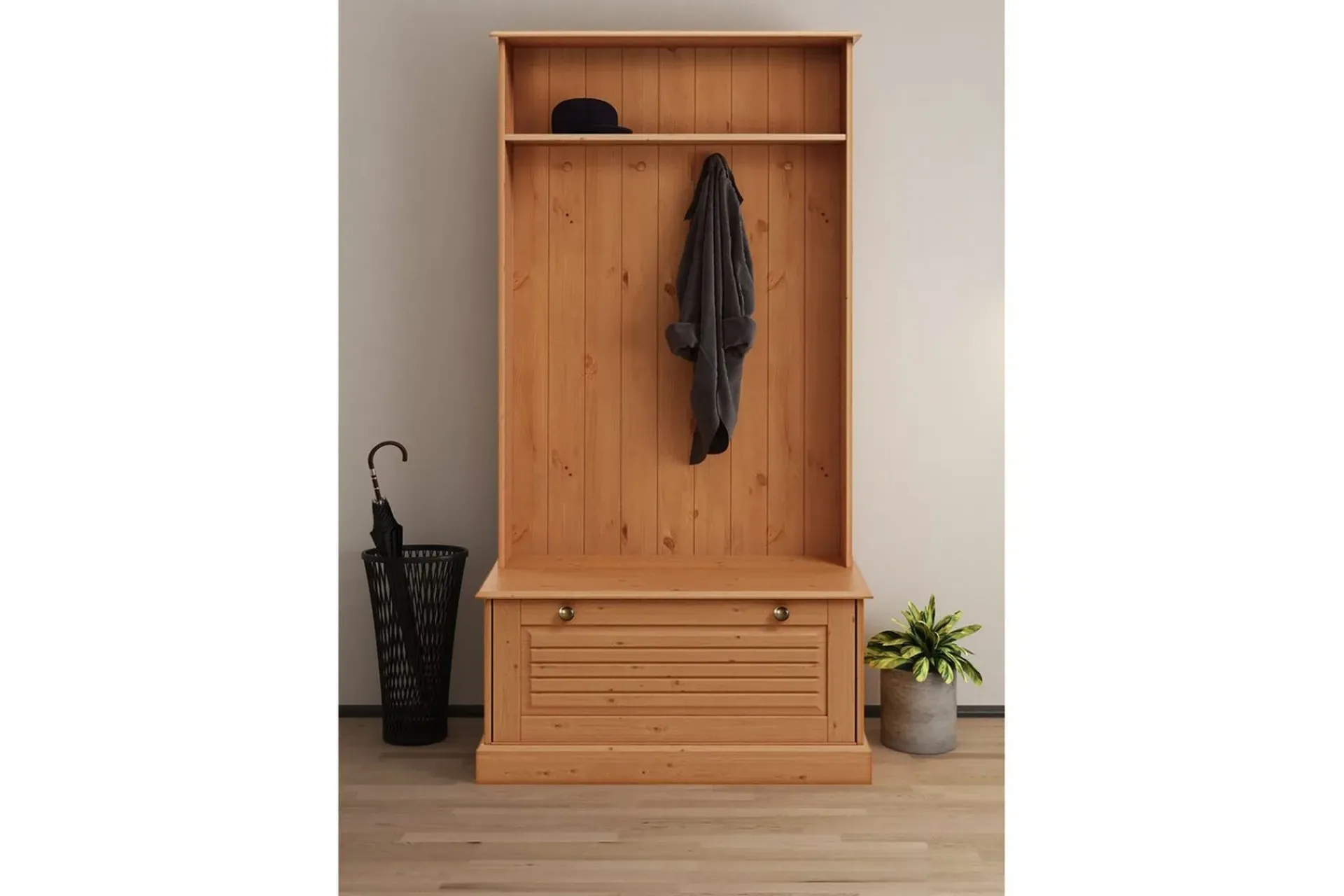 Loft24 Knaggerekke-Mille Kleshenger Brun