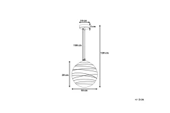 Kjøkkenlampe|Taklampe-Mirna Taklampe 16 cm Gull