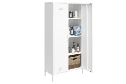 Dorel Home Oppbevaringsskap|Skap-Mission District Highboard Hvit