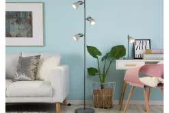 Stuelampe|Soveromslampe-Mistago Gulvlampe 163 cm Grey