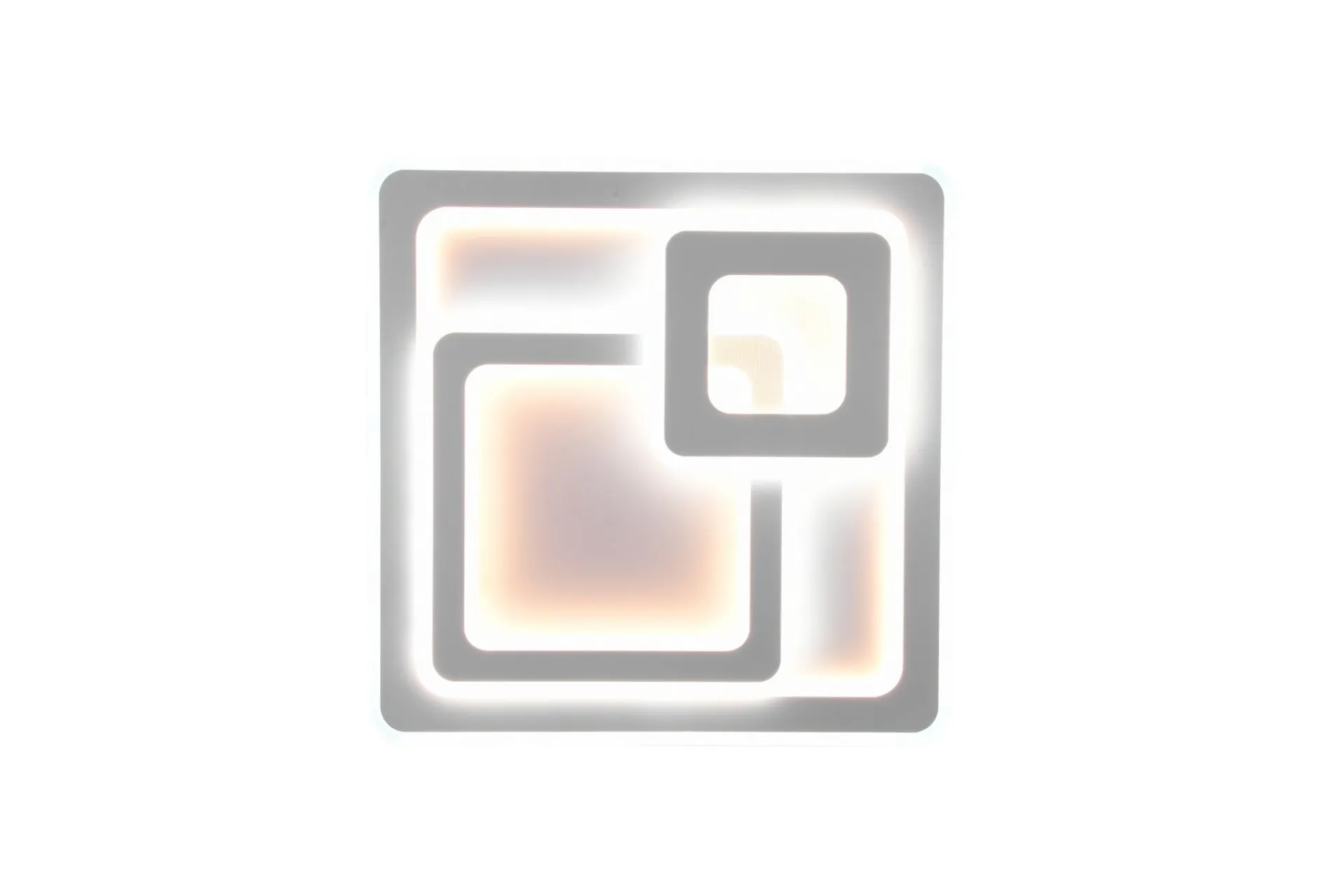 Trio Lighting Mita LED-Taklampe Neliö Matthvit