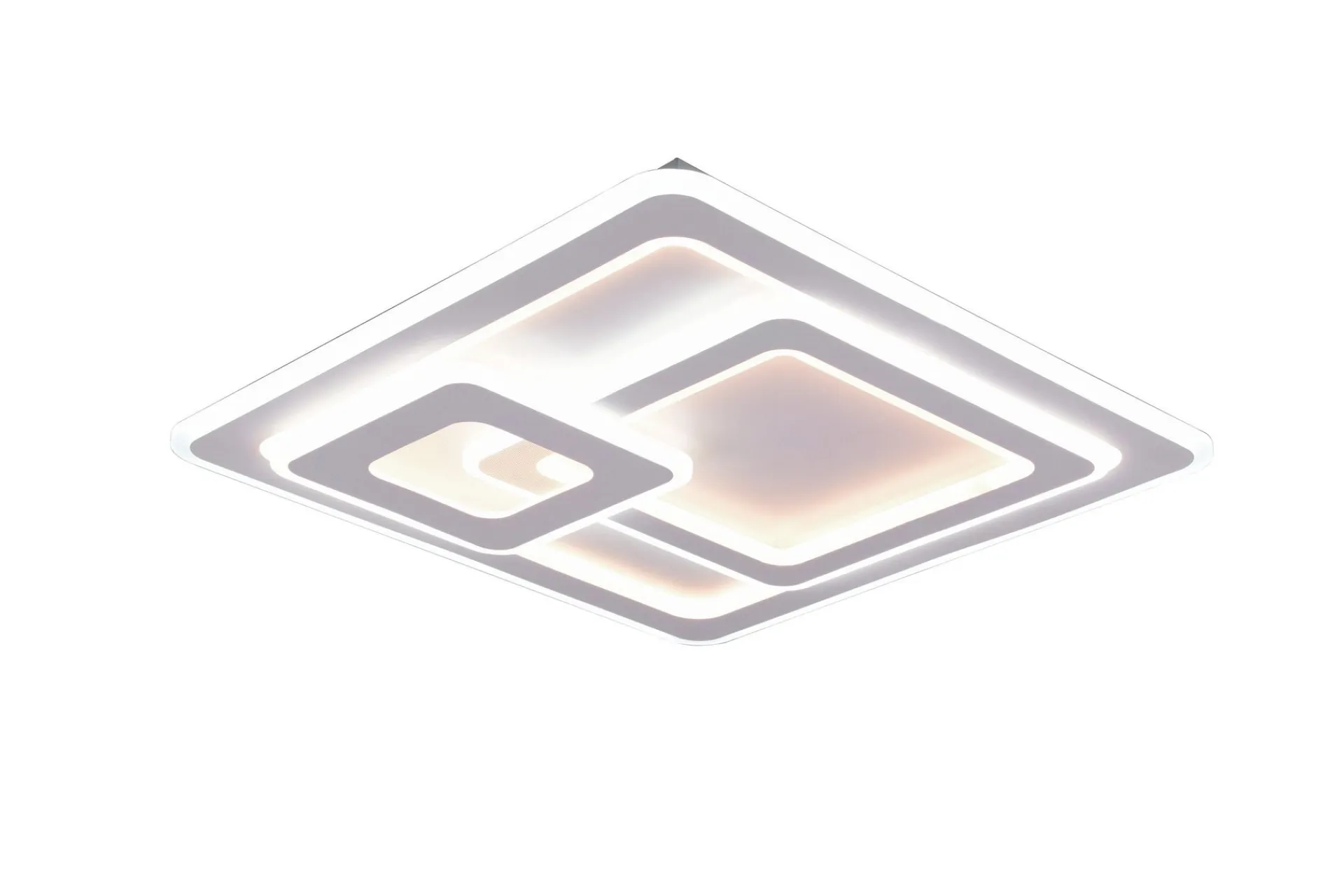 Trio Lighting Mita LED-Taklampe Neliö Matthvit