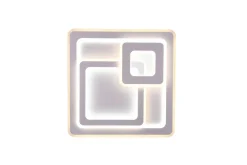 Trio Lighting Mita LED-Taklampe Neliö Matthvit