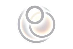 Trio Lighting Kjøkkenlampe|Vinduslampe-Mita LED-Taklampe Pyöreä Matthvit