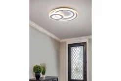 Trio Lighting Kjøkkenlampe|Vinduslampe-Mita LED-Taklampe Pyöreä Matthvit