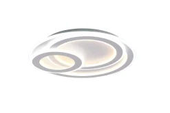 Trio Lighting Kjøkkenlampe|Vinduslampe-Mita LED-Taklampe Pyöreä Matthvit