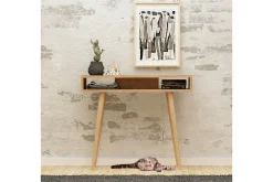 Gangbord|Avlastningsbord-Mod Design Avlastningsbord Brun,Hvit