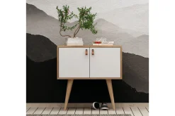 Sideboard & Skjenker-Mod Design Sidebord Brun,Hvit