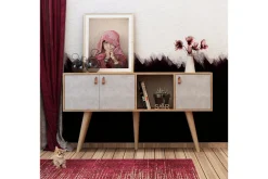 Sideboard & Skjenker-Mod Design Skjenk Brun,Hvit