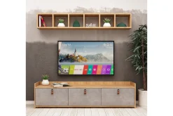 Mod Design TV-benk med Vegghylle