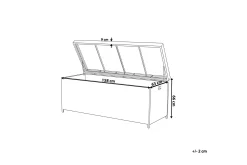 Solsengtrekk|Hammockbeskyttelse-Modena Puteboks 158 cm Grey