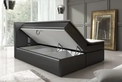 Cloud47 Modena Sengepakke 160x200 med Oppbevaring+LED Sengegavl
