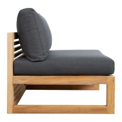 Moduler|Moduler-Modulsofa HOME4YOU Serenity midtdel Brun