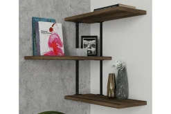 Vegghylle-Mohed Vegghylle 45 cm Brun,Svart