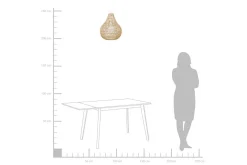 Molopo Taklampe 40 cm