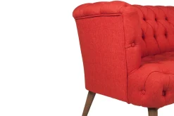 2 Seter Sofa-Monroew 2-seters Sofa Rød
